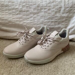 ECCO Pink Golf Sneakers